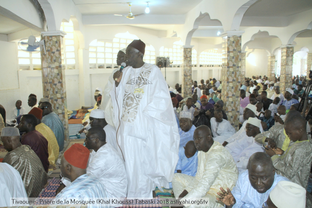 PHOTOS - TABASKI 2018 - Les Images de la Priere à la Mosquée de Khalkhouss en presence du Khalif General des Tidianes Serigne Mbaye SY Mansour