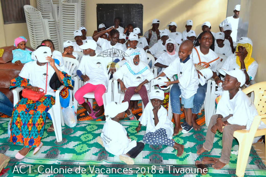 PHOTOS - TIVAOUANE 2018 -  Les Images de la Colonie de Vacances 2018 à Tivaouane de l'association Action Tidiane