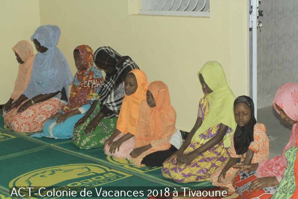 PHOTOS - TIVAOUANE 2018 -  Les Images de la Colonie de Vacances 2018 à Tivaouane de l'association Action Tidiane