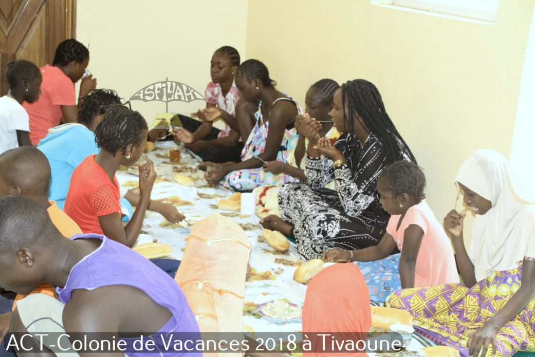 PHOTOS - TIVAOUANE 2018 -  Les Images de la Colonie de Vacances 2018 à Tivaouane de l'association Action Tidiane