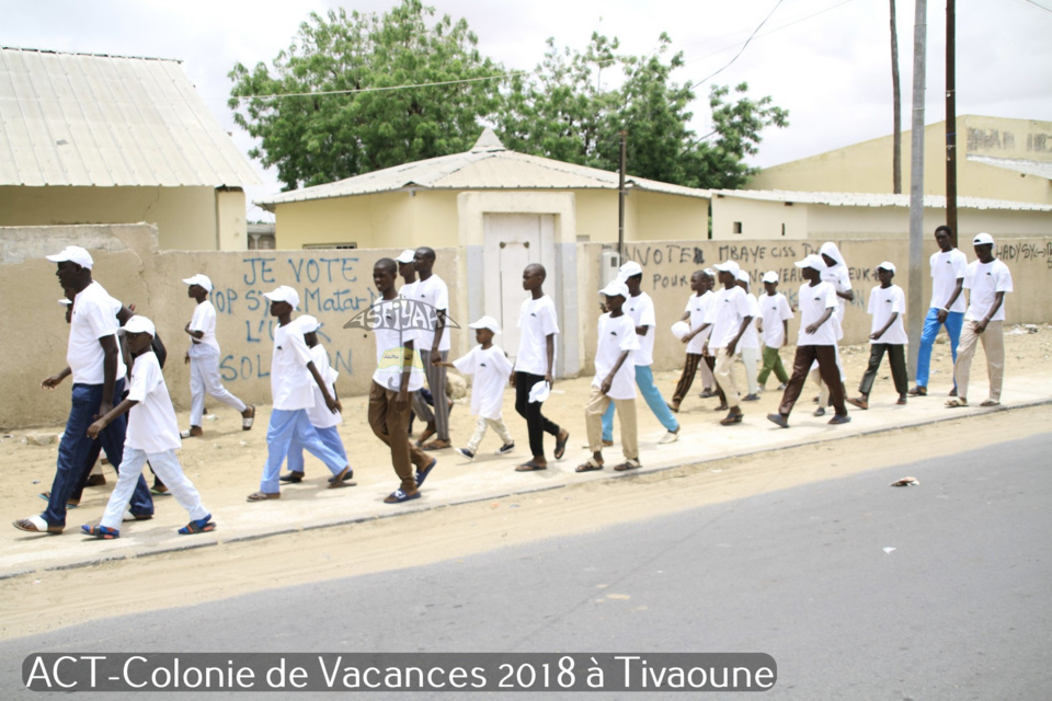 PHOTOS - TIVAOUANE 2018 -  Les Images de la Colonie de Vacances 2018 à Tivaouane de l'association Action Tidiane