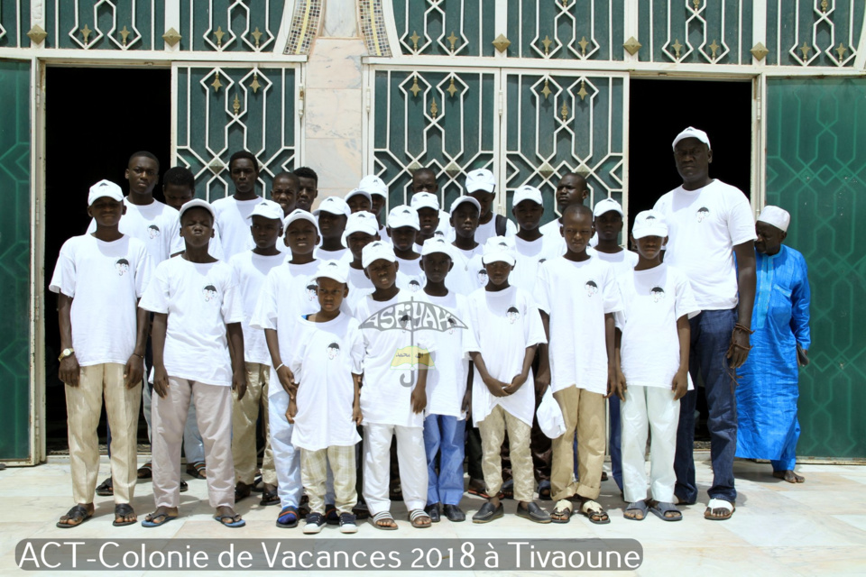 PHOTOS - TIVAOUANE 2018 -  Les Images de la Colonie de Vacances 2018 à Tivaouane de l'association Action Tidiane