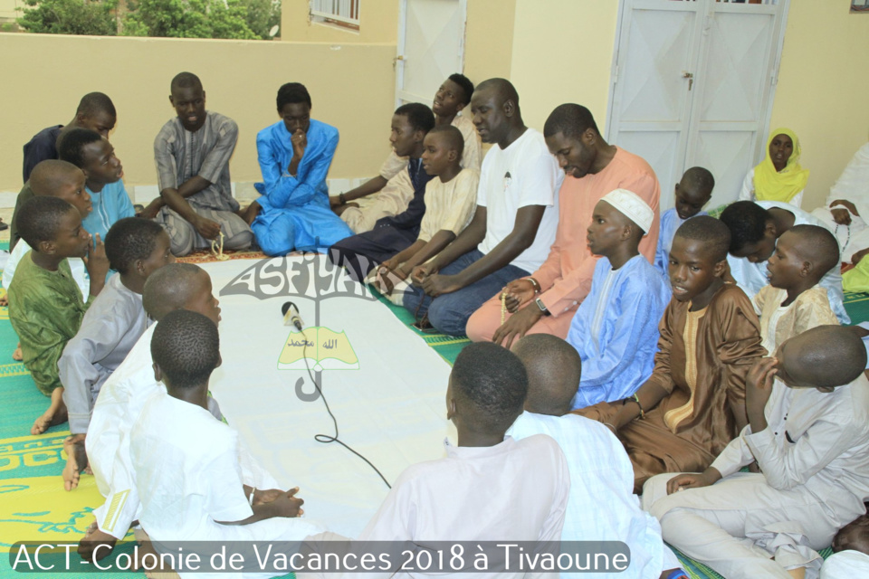 PHOTOS - TIVAOUANE 2018 -  Les Images de la Colonie de Vacances 2018 à Tivaouane de l'association Action Tidiane