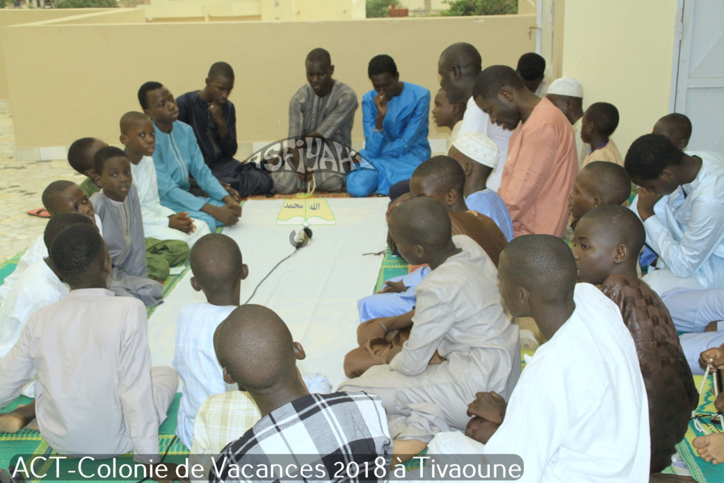 PHOTOS - TIVAOUANE 2018 -  Les Images de la Colonie de Vacances 2018 à Tivaouane de l'association Action Tidiane