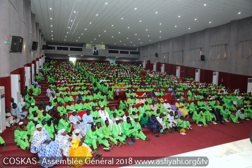 PHOTOS - Les Images de l'assemblée Générale du COSKAS tenue ce Dimanche 30 Septembre 2018 à Tivaouane