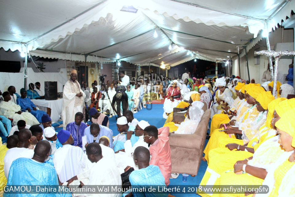 PHOTOS - Les Images du Gamou 2018 de la Dahira Mouslimina Wal Mouslimati "Junior" de Libérté 4, présidé par Serigne Habib Sy Ibn Serigne Mbaye Sy Mansour