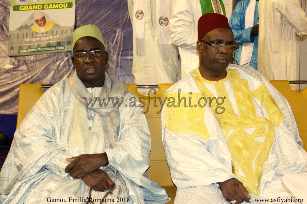 PHOTO - ITALIE - EMILIA ROMAGNA : GAMOU FÉDÉRATION DES DAHIRAS TIDIANES D'EMILIA ROMAGNA PRÉSIDÉ PAR SERIGNE HABIB SY MANSOUR 