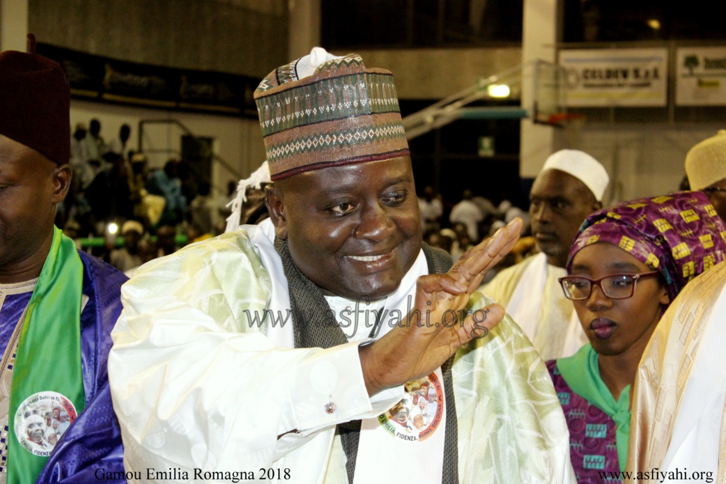 PHOTO - ITALIE - EMILIA ROMAGNA : GAMOU FÉDÉRATION DES DAHIRAS TIDIANES D'EMILIA ROMAGNA PRÉSIDÉ PAR SERIGNE HABIB SY MANSOUR 