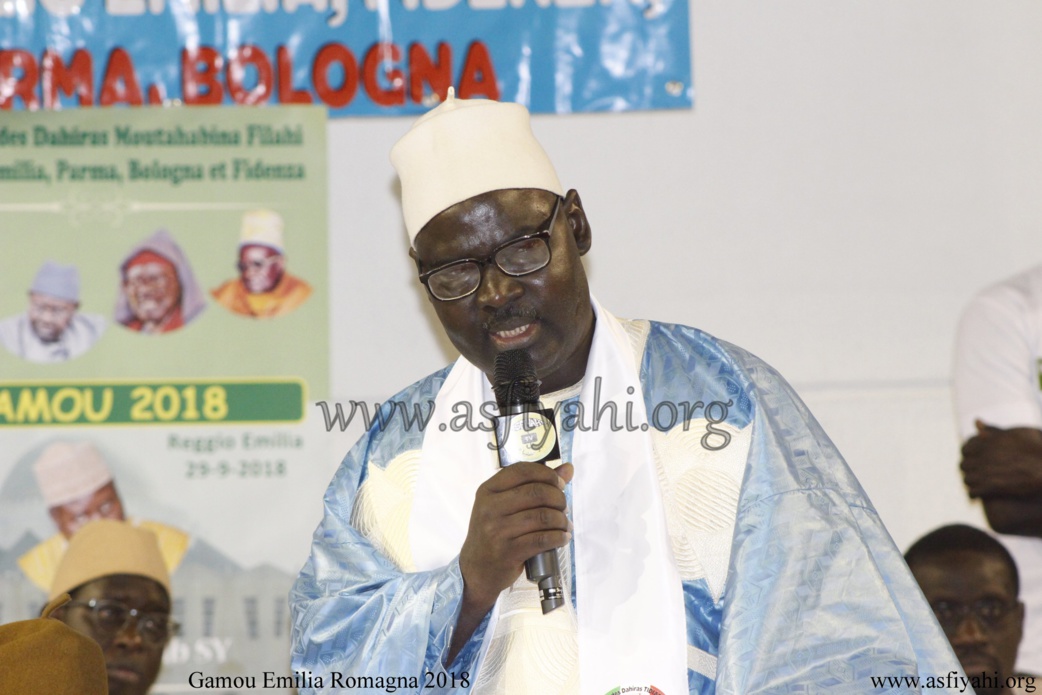 PHOTO - ITALIE - EMILIA ROMAGNA : GAMOU FÉDÉRATION DES DAHIRAS TIDIANES D'EMILIA ROMAGNA PRÉSIDÉ PAR SERIGNE HABIB SY MANSOUR 