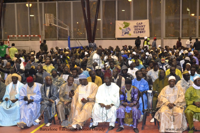 PHOTO - ESPAGNE - BARCELONE : Les Images du Takoussan Borom Daara Ji organisé par le Dahiratoul Moutahabina Filahi de Barcelone