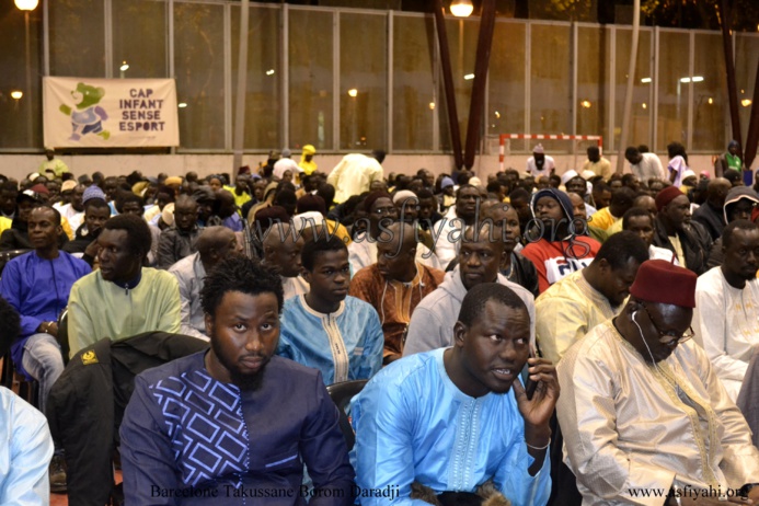 PHOTO - ESPAGNE - BARCELONE : Les Images du Takoussan Borom Daara Ji organisé par le Dahiratoul Moutahabina Filahi de Barcelone