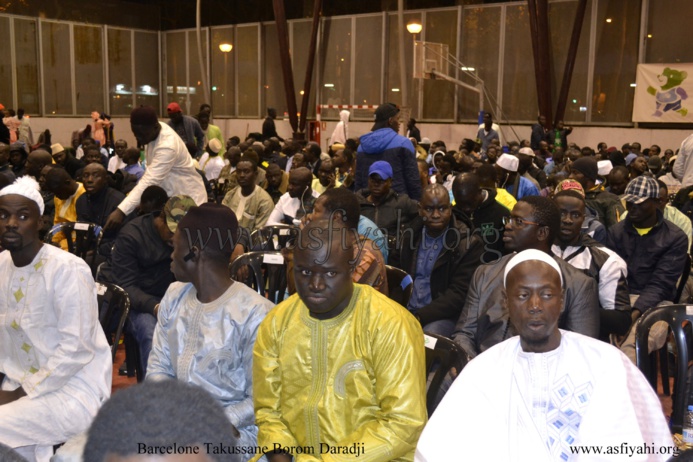 PHOTO - ESPAGNE - BARCELONE : Les Images du Takoussan Borom Daara Ji organisé par le Dahiratoul Moutahabina Filahi de Barcelone