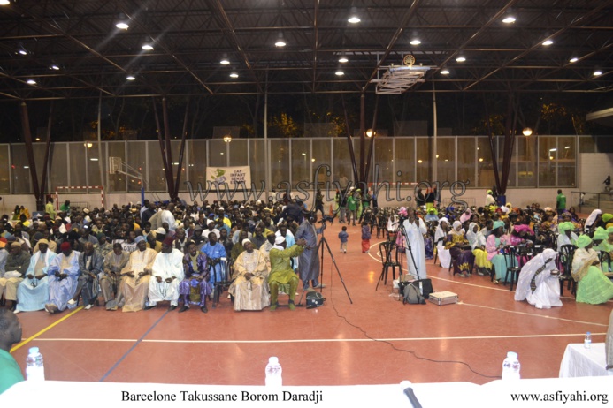 PHOTO - ESPAGNE - BARCELONE : Les Images du Takoussan Borom Daara Ji organisé par le Dahiratoul Moutahabina Filahi de Barcelone