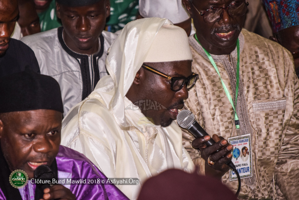PHOTOS - GAMOU 2018- Les Images de la Clôture du Burd à la Mosquée Serigne Babacar SY (rta)