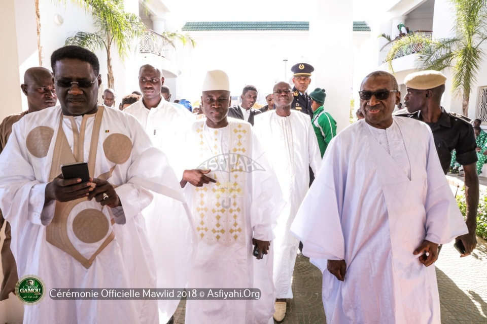 PHOTOS - GAMOU 2018 - Les temps-forts de l'accueil  des délégations officielles  par la Famille de Seydil Hadj Malick SY (rta)