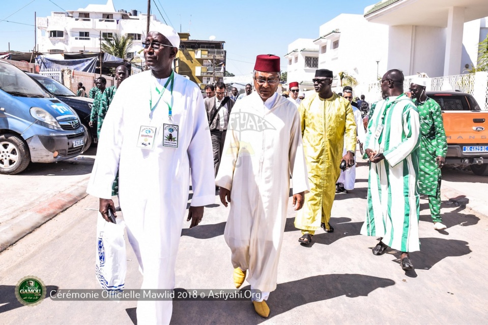 PHOTOS - GAMOU 2018 - Les temps-forts de l'accueil  des délégations officielles  par la Famille de Seydil Hadj Malick SY (rta)