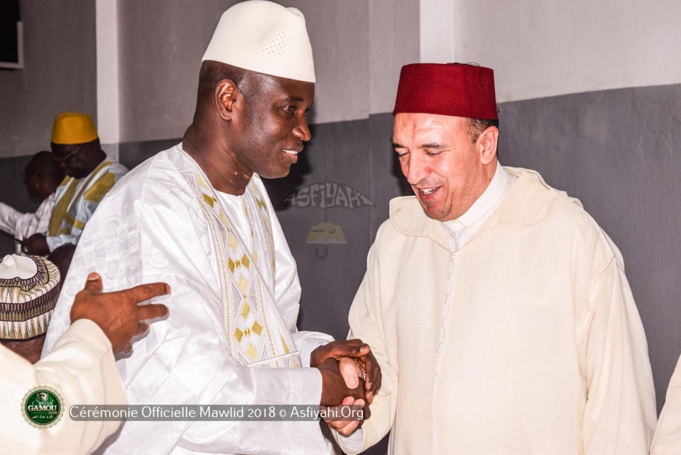 PHOTOS - GAMOU 2018 - Les temps-forts de l'accueil  des délégations officielles  par la Famille de Seydil Hadj Malick SY (rta)