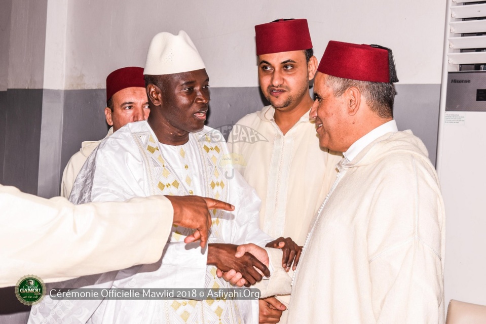 PHOTOS - GAMOU 2018 - Les temps-forts de l'accueil  des délégations officielles  par la Famille de Seydil Hadj Malick SY (rta)