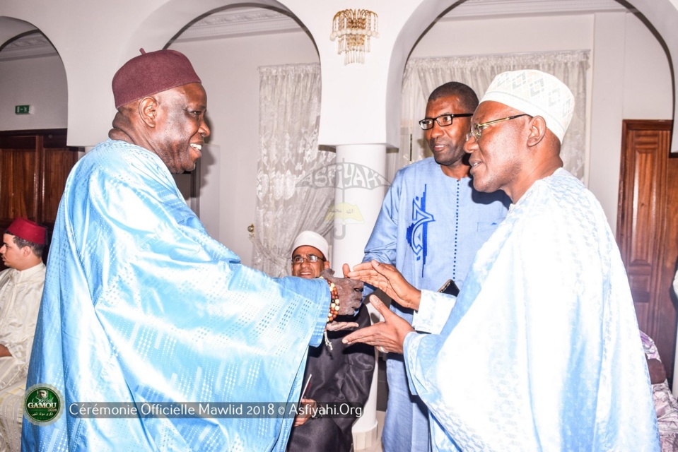 PHOTOS - GAMOU 2018 - Les temps-forts de l'accueil  des délégations officielles  par la Famille de Seydil Hadj Malick SY (rta)