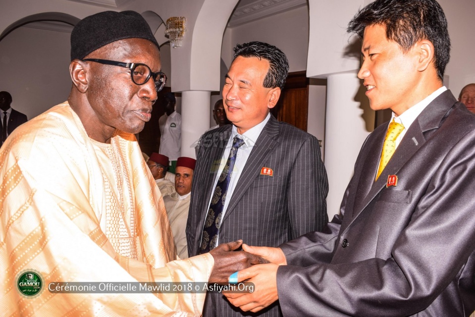 PHOTOS - GAMOU 2018 - Les temps-forts de l'accueil  des délégations officielles  par la Famille de Seydil Hadj Malick SY (rta)