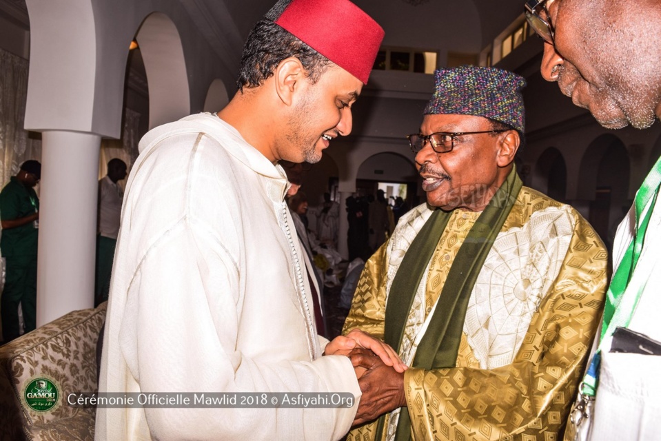 PHOTOS - GAMOU 2018 - Les temps-forts de l'accueil  des délégations officielles  par la Famille de Seydil Hadj Malick SY (rta)