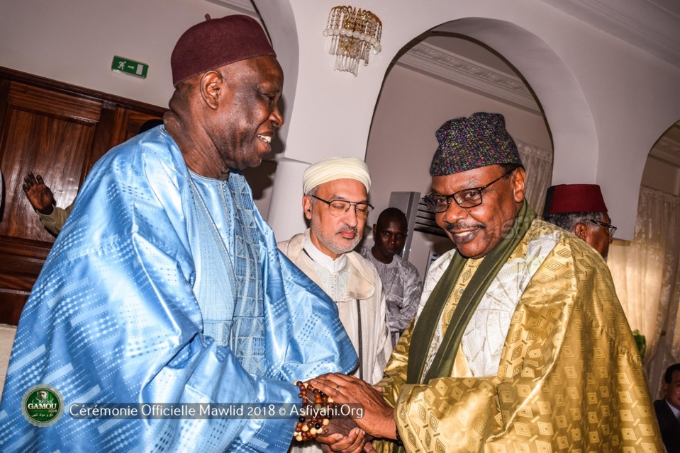 PHOTOS - GAMOU 2018 - Les temps-forts de l'accueil  des délégations officielles  par la Famille de Seydil Hadj Malick SY (rta)