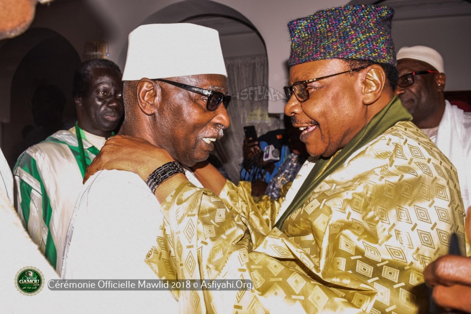 PHOTOS - GAMOU 2018 - Les temps-forts de l'accueil  des délégations officielles  par la Famille de Seydil Hadj Malick SY (rta)