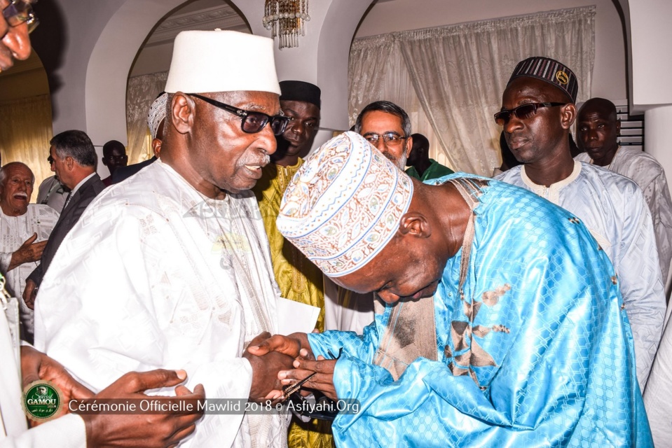 PHOTOS - GAMOU 2018 - Les temps-forts de l'accueil  des délégations officielles  par la Famille de Seydil Hadj Malick SY (rta)