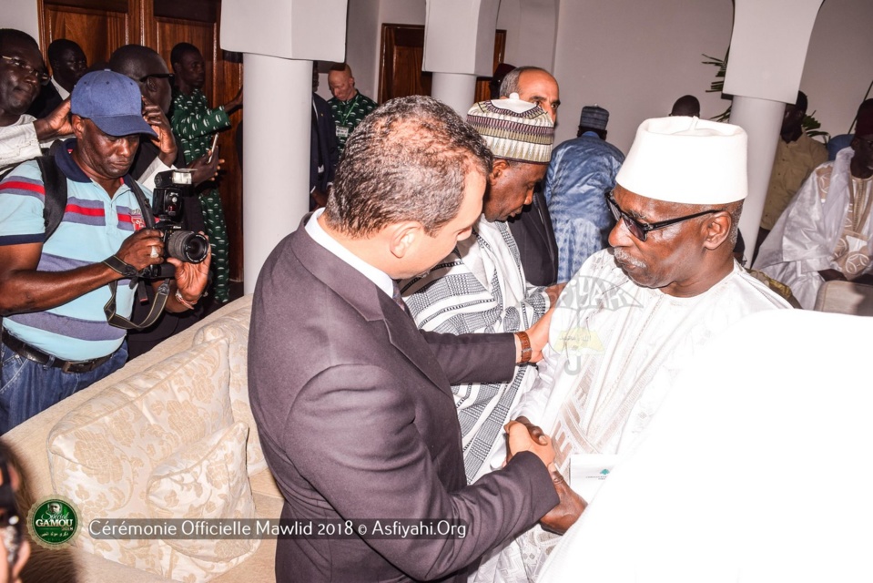 PHOTOS - GAMOU 2018 - Les temps-forts de l'accueil  des délégations officielles  par la Famille de Seydil Hadj Malick SY (rta)
