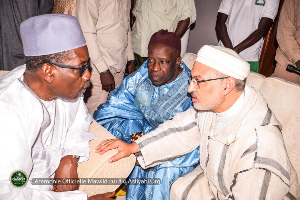 PHOTOS - GAMOU 2018 - Les temps-forts de l'accueil  des délégations officielles  par la Famille de Seydil Hadj Malick SY (rta)