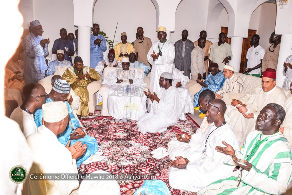 PHOTOS - GAMOU 2018 - Les temps-forts de l'accueil  des délégations officielles  par la Famille de Seydil Hadj Malick SY (rta)
