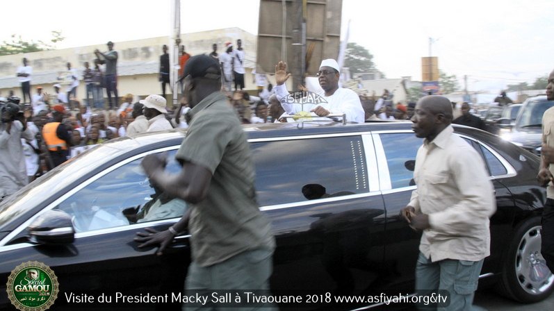 PHOTOS - Gamou 2018 - La Visite du President Macky Sall à Tivaouane