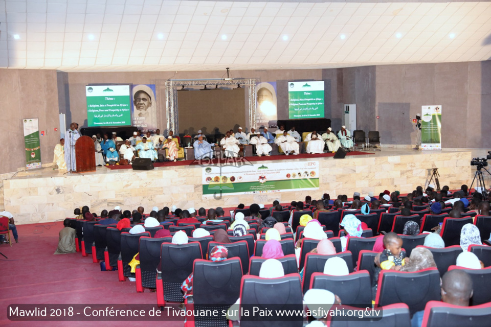 PHOTOS - Les Images de la conférence internationale co-organisée par la Cellule Zawiya Tijaniyya et International Interfaith Peace corps (IIPC), sur le thème «  Religions, Paix et prospérité en Afrique »
