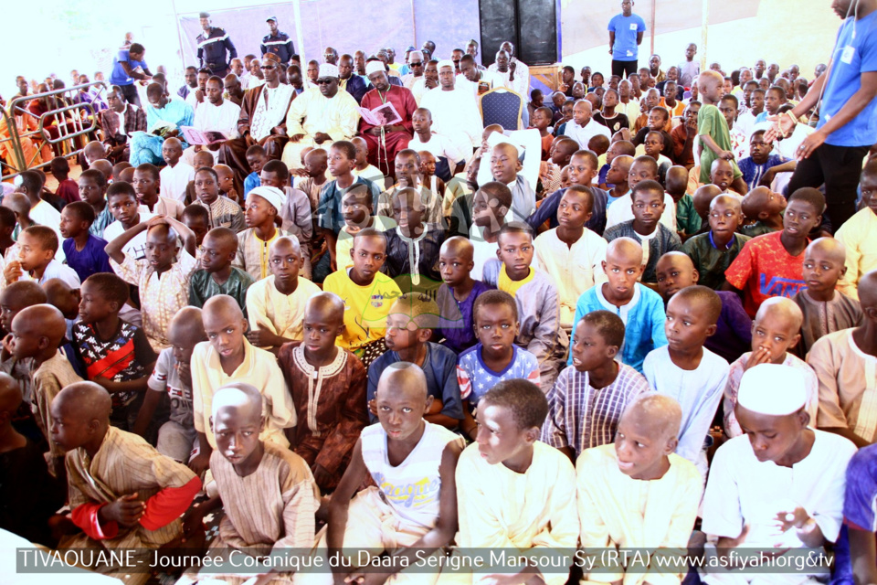 PHOTOS - TIVAOUANE - Les images de la Journée Coranique du Daara Serigne Mansour Sy (RTA), organisée le Samedi 12 Janvier 2018
