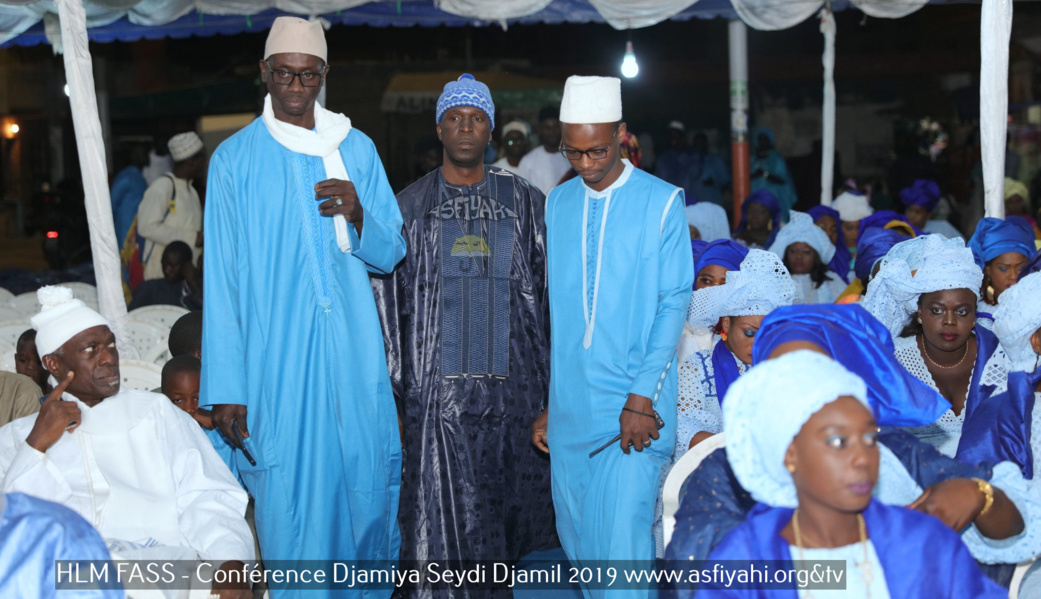 PHOTOS - HLM FASS - Les Images de la Conférence du Djamiya Seydi Djamil 2019, animée par Oustaz Diabel Koité