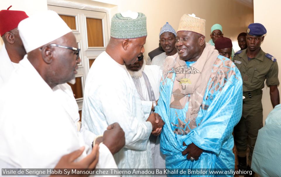 PHOTOS - BAMBILOR - Les Images de la visite de Serigne Habib Sy Mansour chez Thierno Amadou Ba Khalif de Bambilor