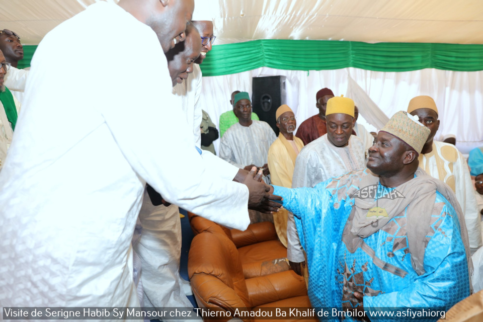 PHOTOS - BAMBILOR - Les Images de la visite de Serigne Habib Sy Mansour chez Thierno Amadou Ba Khalif de Bambilor