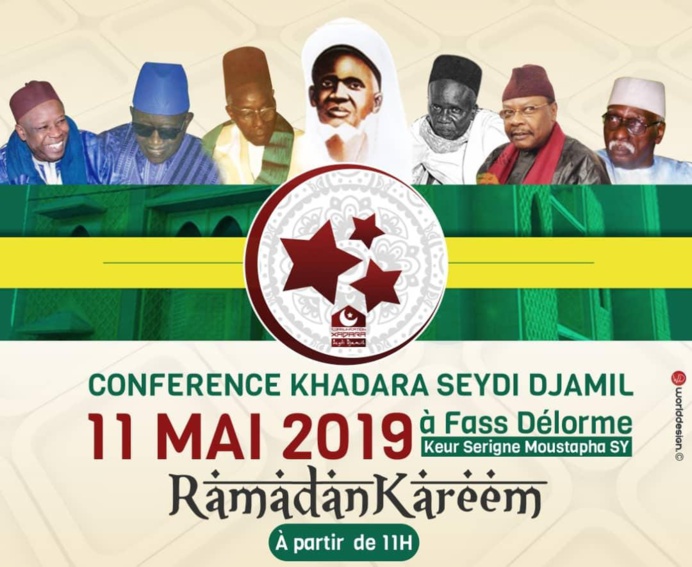 FASS - Conference Annuelle de la Hadara Seydi Djamil ce Samedi 11 Mai 2019 à Fass Keur Seydi Djamil 