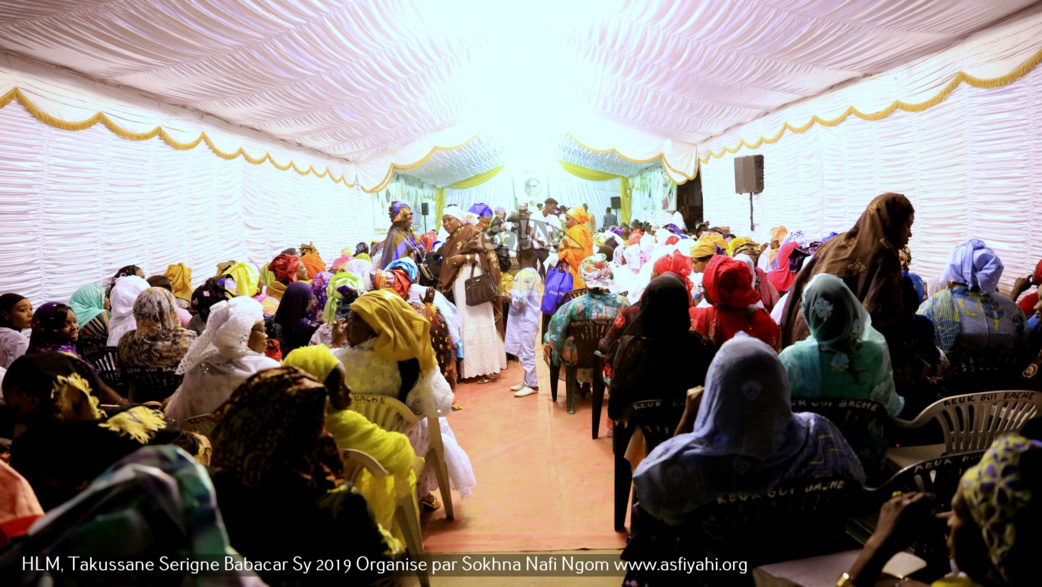 PHOTOS -  HLM - Les Images du Takussane Serigne Babacar Sy 2019 organisé par Sokhna Nafi Ngom le 25 Mars 