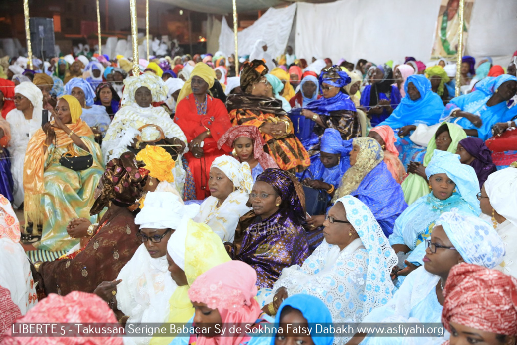 PHOTOS - LIBERTE 5 - Les Images du Takussan Serigne Babacar Sy (rta) 2019, organisé par  Sokhna Fatsy Dabakh