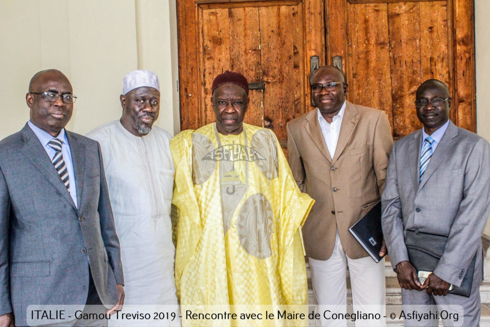 PHOTOS - ITALIE - GAMOU TREVISO 2019 - Les Images de la visite de Serigne Mansour Sy Djamil à la Mairie de Conegliano