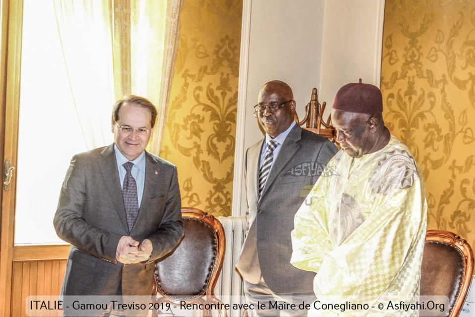 PHOTOS - ITALIE - GAMOU TREVISO 2019 - Les Images de la visite de Serigne Mansour Sy Djamil à la Mairie de Conegliano