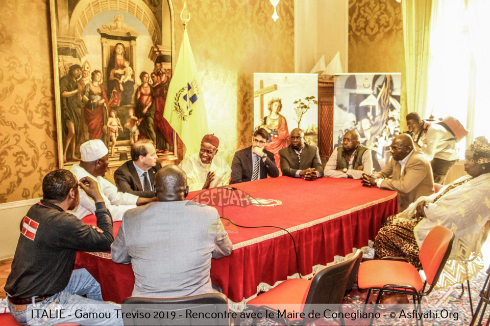 PHOTOS - ITALIE - GAMOU TREVISO 2019 - Les Images de la visite de Serigne Mansour Sy Djamil à la Mairie de Conegliano