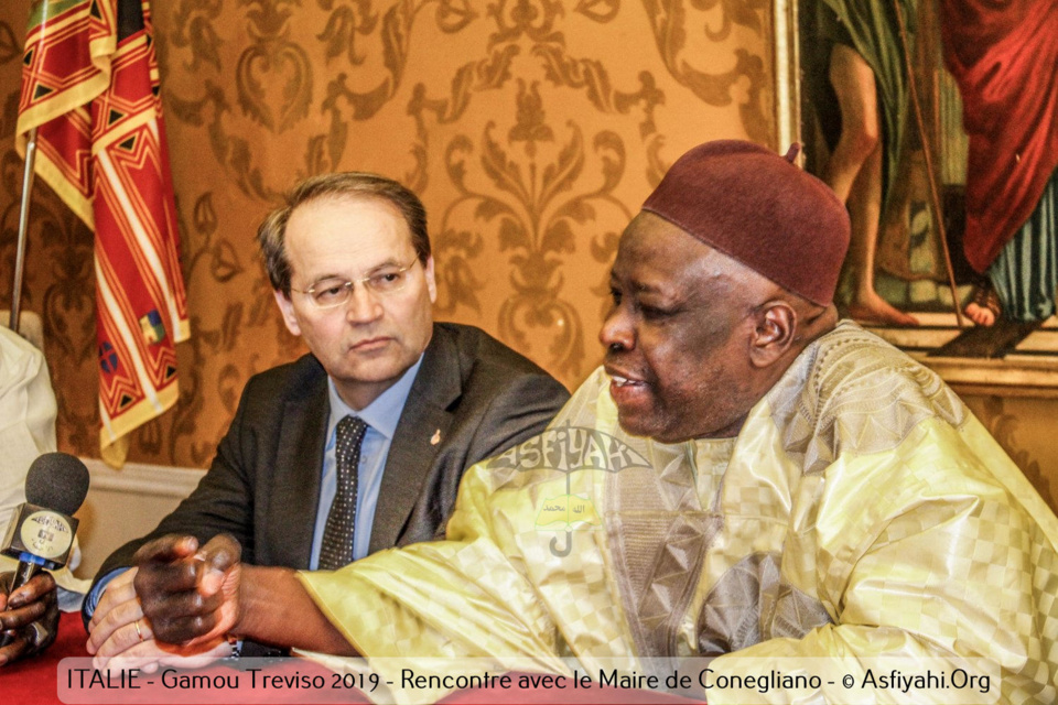 PHOTOS - ITALIE - GAMOU TREVISO 2019 - Les Images de la visite de Serigne Mansour Sy Djamil à la Mairie de Conegliano