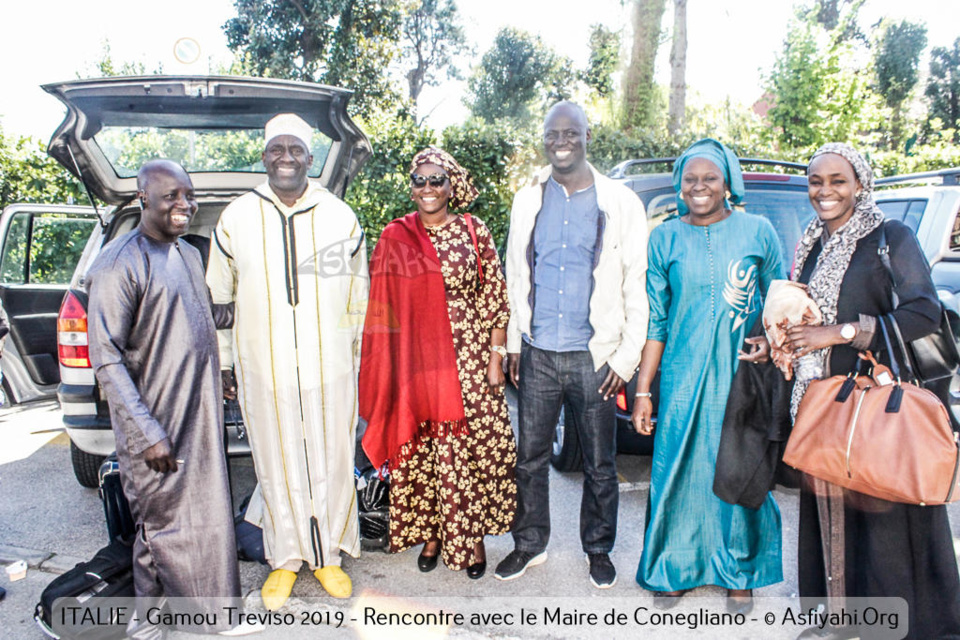 PHOTOS - ITALIE - GAMOU TREVISO 2019 - Les Images de la visite de Serigne Mansour Sy Djamil à la Mairie de Conegliano