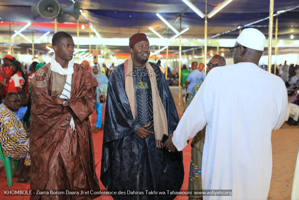 PHOTOS -KHOMBOLE : Les Images de la Ziarra Borom Daara Ji et Conference des Dahiras Takhi Wa Tahawouni , Samedi 13 Avril 2019
