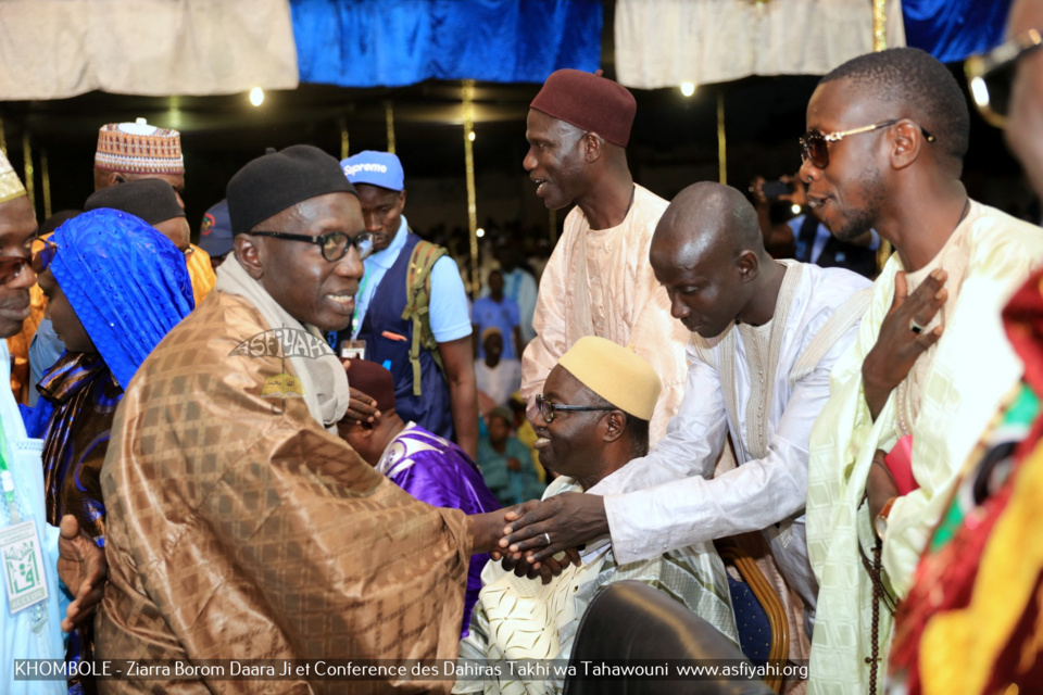 PHOTOS -KHOMBOLE : Les Images de la Ziarra Borom Daara Ji et Conference des Dahiras Takhi Wa Tahawouni , Samedi 13 Avril 2019