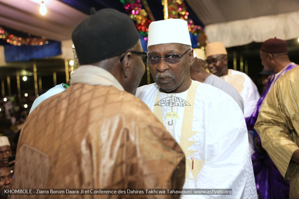 PHOTOS -KHOMBOLE : Les Images de la Ziarra Borom Daara Ji et Conference des Dahiras Takhi Wa Tahawouni , Samedi 13 Avril 2019