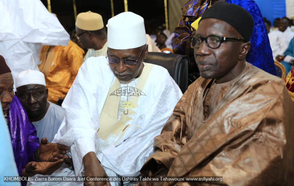 PHOTOS -KHOMBOLE : Les Images de la Ziarra Borom Daara Ji et Conference des Dahiras Takhi Wa Tahawouni , Samedi 13 Avril 2019