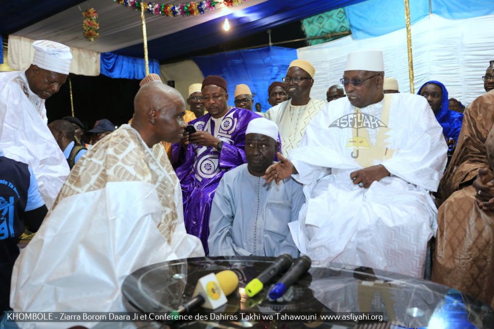 PHOTOS -KHOMBOLE : Les Images de la Ziarra Borom Daara Ji et Conference des Dahiras Takhi Wa Tahawouni , Samedi 13 Avril 2019